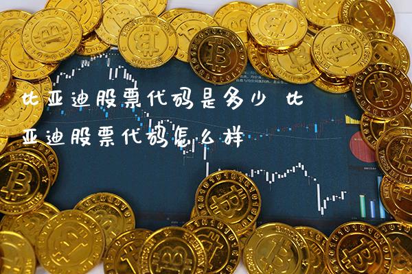 比亚迪股票代码是多少 比亚迪股票代码怎么样_https://www.xmqjcw.com_股票投资_第1张
