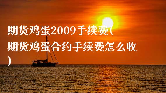 期货鸡蛋2009手续费(期货鸡蛋合约手续费怎么收)_https://www.xmqjcw.com_期货直播室_第1张