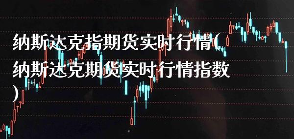 纳斯达克指期货实时行情(纳斯达克期货实时行情指数)_https://www.xmqjcw.com_期货百科_第1张