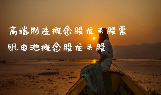 高端制造概念股龙头股票 钒电池概念股龙头股_https://www.xmqjcw.com_股票投资_第1张