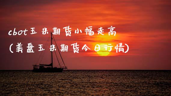 cbot玉米期货小幅走高(美盘玉米期货今日行情)_https://www.xmqjcw.com_期货开户_第1张