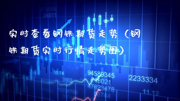 实时查看钢铁期货走势（钢铁期货实时行情走势图）_https://www.xmqjcw.com_期货投资_第1张