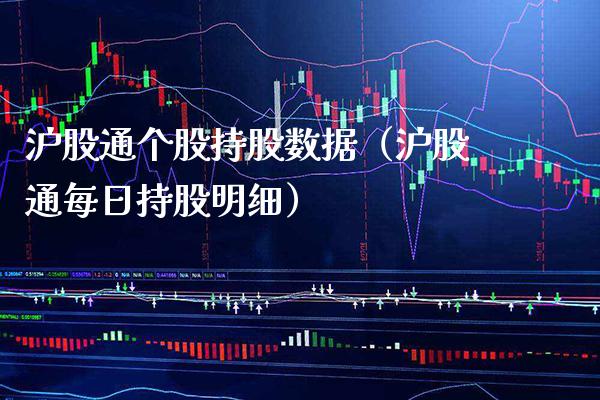 沪股通个股持股数据（沪股通每日持股明细）_https://www.xmqjcw.com_期货行情_第1张