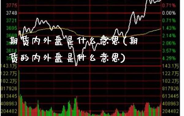 期货内外盘是什么意思(期货的内外盘是什么意思)_https://www.xmqjcw.com_期货直播室_第1张