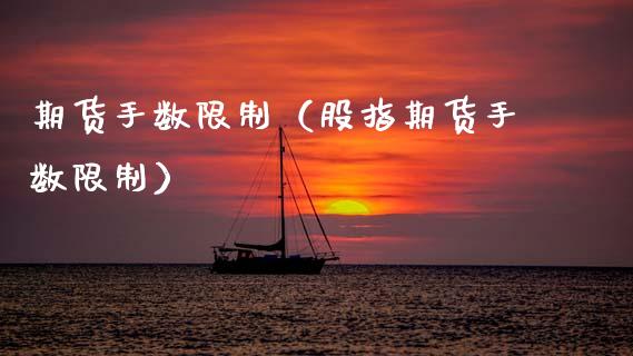 期货手数**（股指期货手数**）_https://www.xmqjcw.com_期货直播室_第1张
