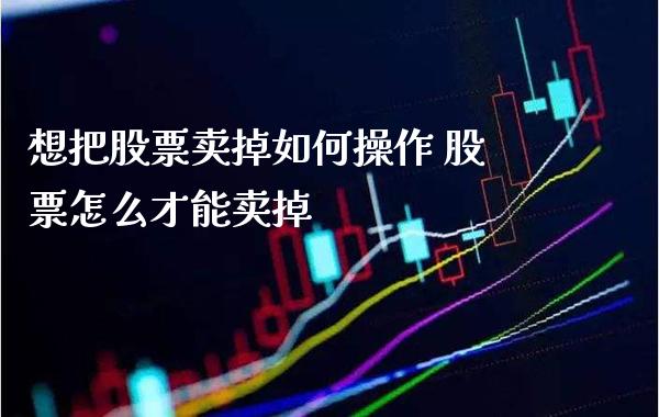 想把股票卖掉如何操作 股票怎么才能卖掉_https://www.xmqjcw.com_股票投资_第1张