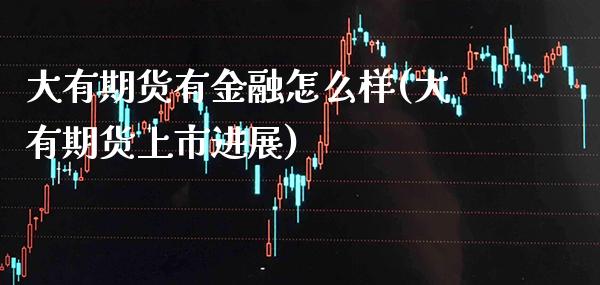 大有期货有金融怎么样(大有期货上市进展)_https://www.xmqjcw.com_基金理财_第1张