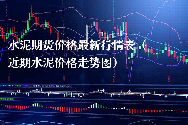 水泥期货价格最新行情表（近期水泥价格走势图）_https://www.xmqjcw.com_期货行情_第1张