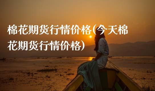 棉花期货行情价格(今天棉花期货行情价格)_https://www.xmqjcw.com_期货投资_第1张
