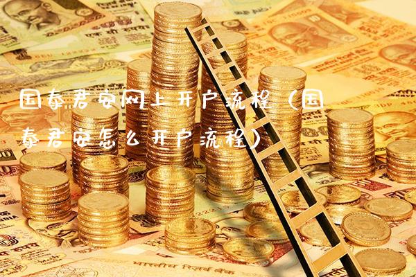 国泰君安网上开户流程（国泰君安怎么开户流程）_https://www.xmqjcw.com_期货直播室_第1张