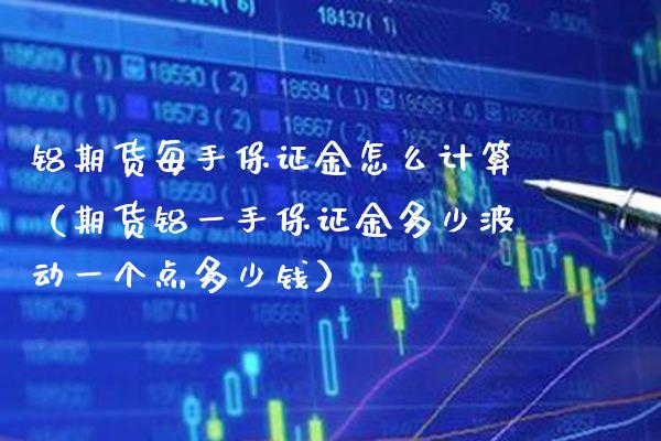 铝期货每手保证金怎么计算（期货铝一手保证金多少波动一个点多少钱）_https://www.xmqjcw.com_期货投资_第1张