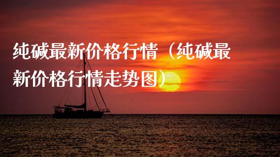 纯碱最新价格行情（纯碱最新价格行情走势图）_https://www.xmqjcw.com_期货投资_第1张