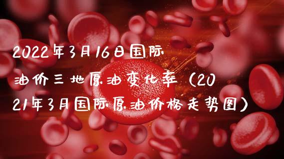 2022年3月16日国际油价三地原油变化率（2021年3月国际原油价格走势图）_https://www.xmqjcw.com_期货直播室_第1张