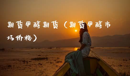 期货甲醇期货（期货甲醇市场价格）_https://www.xmqjcw.com_期货直播室_第1张