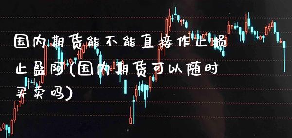 国内期货能不能直接作止损止盈阿(国内期货可以随时买卖吗)_https://www.xmqjcw.com_基金理财_第1张