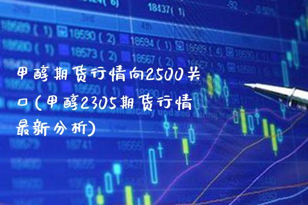 甲醇期货行情向2500关口(甲醇2305期货行情最新分析)_https://www.xmqjcw.com_期货投资_第1张