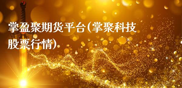 掌盈聚期货平台(掌聚科技股票行情)_https://www.xmqjcw.com_期货百科_第1张