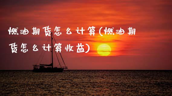 燃油期货怎么计算(燃油期货怎么计算收益)_https://www.xmqjcw.com_期货开户_第1张