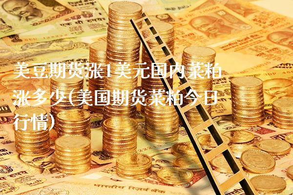 美豆期货涨1美元国内菜粕涨多少(美国期货菜粕今日行情)_https://www.xmqjcw.com_期货行情_第1张