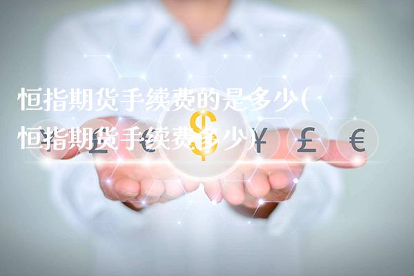 恒指期货手续费的是多少(恒指期货手续费多少)_https://www.xmqjcw.com_期货百科_第1张