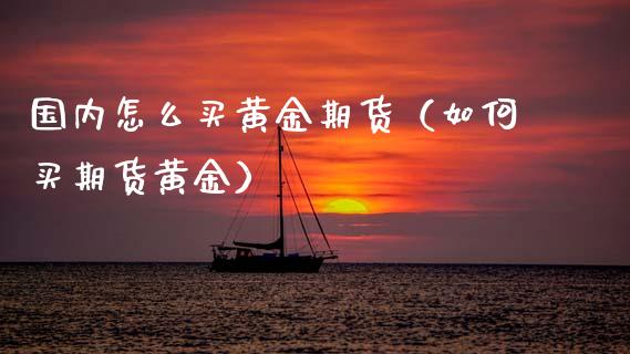 国内怎么买黄金期货（如何买期货黄金）_https://www.xmqjcw.com_期货开户_第1张