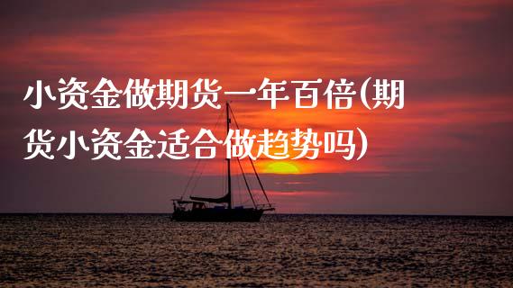 小资金做期货一年百倍(期货小资金适合做趋势吗)_https://www.xmqjcw.com_期货百科_第1张