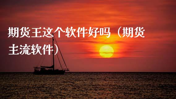期货王这个软件好吗（期货主流软件）_https://www.xmqjcw.com_期货投资_第1张