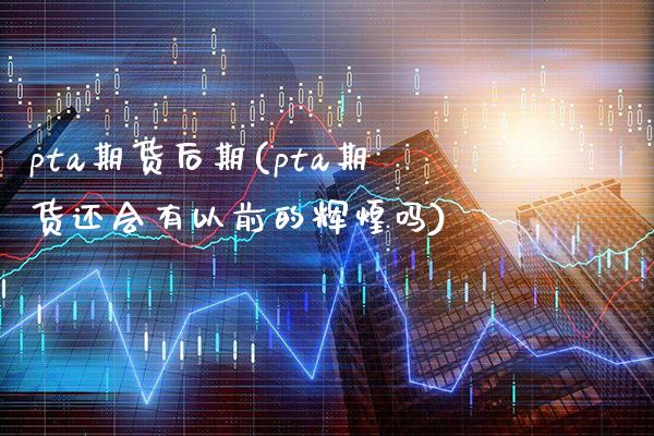 pta期货后期(pta期货还会有以前的辉煌吗)_https://www.xmqjcw.com_期货投资_第1张