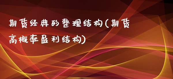 期货经典的整理结构(期货高概率盈利结构)_https://www.xmqjcw.com_期货百科_第1张