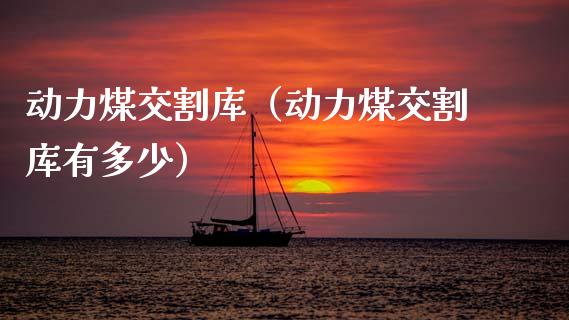 动力煤交割库（动力煤交割库有多少）_https://www.xmqjcw.com_期货直播室_第1张