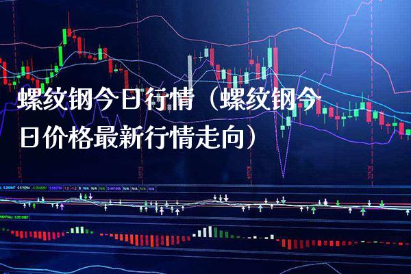 螺纹钢今日行情（螺纹钢今日价格最新行情走向）_https://www.xmqjcw.com_期货投资_第1张