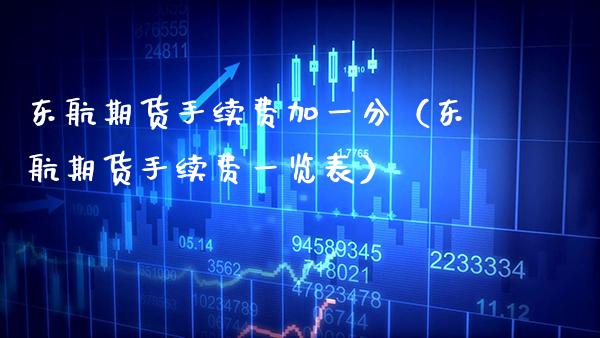 东航期货手续费加一分（东航期货手续费一览表）_https://www.xmqjcw.com_期货直播室_第1张