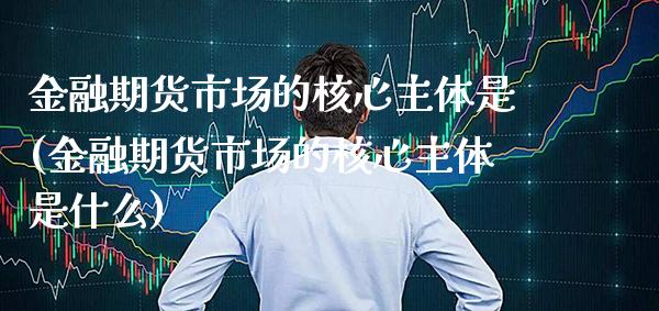 金融期货市场的核心主体是(金融期货市场的核心主体是什么)_https://www.xmqjcw.com_期货直播室_第1张