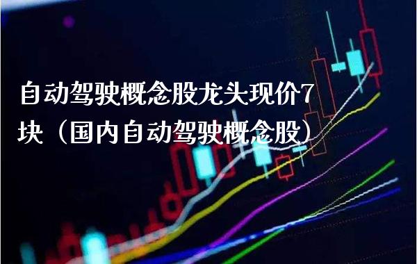 自动驾驶概念股龙头现价7块（国内自动驾驶概念股）_https://www.xmqjcw.com_股票投资_第1张