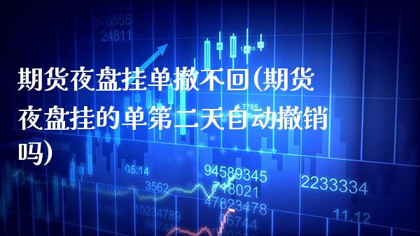期货夜盘挂单撤不回(期货夜盘挂的单第二天自动撤销吗)_https://www.xmqjcw.com_期货百科_第1张