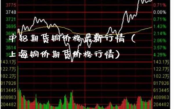 沪铝期货铜价格最新行情（上海铜价期货价格行情）_https://www.xmqjcw.com_期货直播室_第1张
