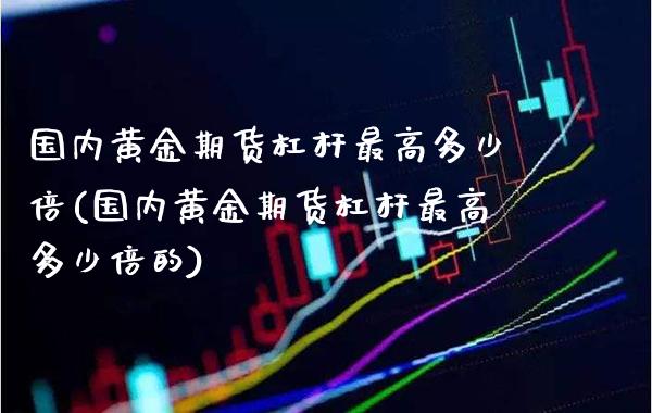 国内黄金期货杠杆最高多少倍(国内黄金期货杠杆最高多少倍的)_https://www.xmqjcw.com_期货直播室_第1张