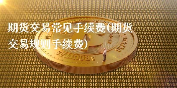 期货交易常见手续费(期货交易规则手续费)_https://www.xmqjcw.com_期货百科_第1张