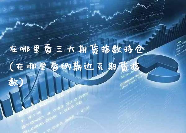 在哪里看三大期货指数持仓(在哪里看纳斯达克期货指数)_https://www.xmqjcw.com_期货百科_第1张