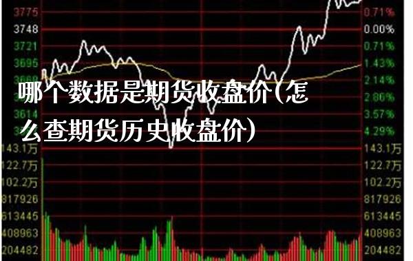 哪个数据是期货收盘价(怎么查期货历史收盘价)_https://www.xmqjcw.com_期货行情_第1张