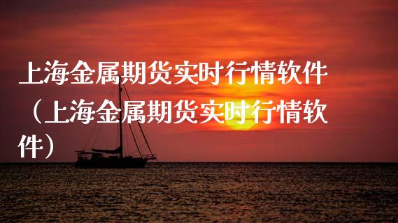 上海金属期货实时行情软件（上海金属期货实时行情软件）_https://www.xmqjcw.com_期货直播室_第1张