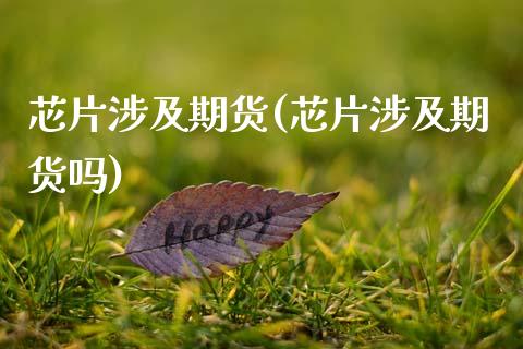 芯片涉及期货(芯片涉及期货吗)_https://www.xmqjcw.com_期货投资_第1张