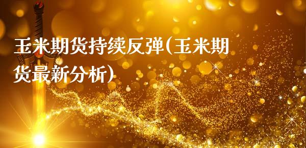玉米期货持续反弹(玉米期货最新分析)_https://www.xmqjcw.com_期货百科_第1张