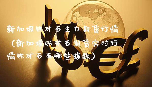 新加坡铁矿石主力期货行情（新加坡铁矿石期货实时行情铁矿石有哪些指数）_https://www.xmqjcw.com_期货直播室_第1张