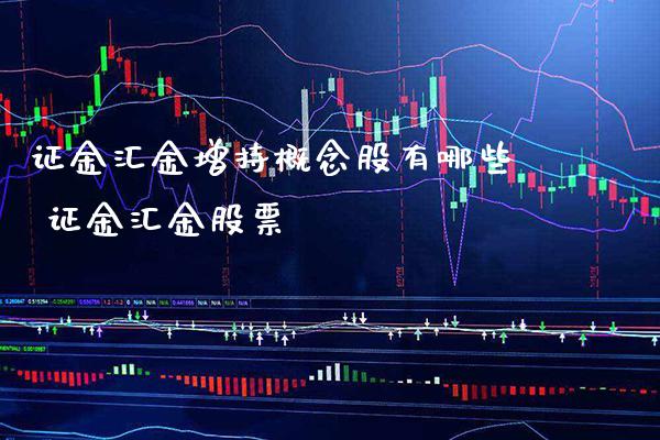 证金汇金增持概念股有哪些 证金汇金股票_https://www.xmqjcw.com_股票投资_第1张
