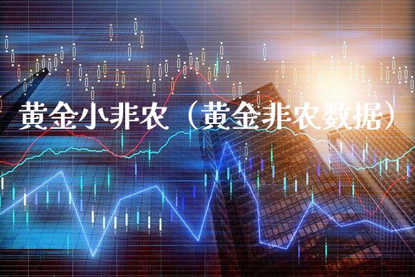黄金小非农（黄金非农数据）_https://www.xmqjcw.com_期货行情_第1张