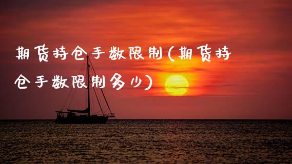 期货持仓手数**(期货持仓手数**多少)_https://www.xmqjcw.com_期货直播室_第1张