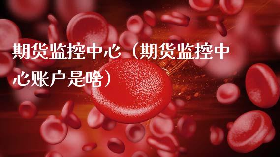 期货监控中心（期货监控中心账户是啥）_https://www.xmqjcw.com_期货投资_第1张