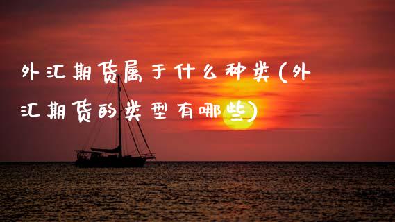 外汇期货属于什么种类(外汇期货的类型有哪些)_https://www.xmqjcw.com_期货行情_第1张