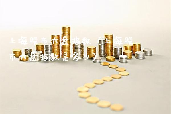 上海股市大盘指数（上海股市大盘指数是多少）_https://www.xmqjcw.com_期货行情_第1张